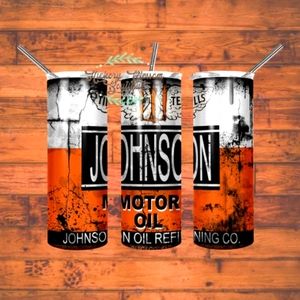 Johnson oil greasy 20oz Tumbler